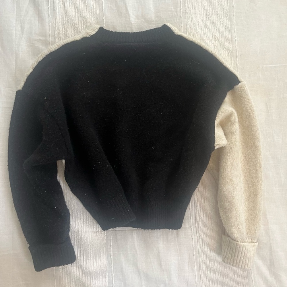 Topshop Color Block Sweater - Picture 3 of 4
